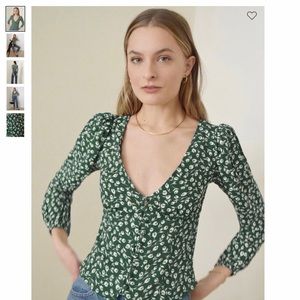 Reformation Nell Blouse